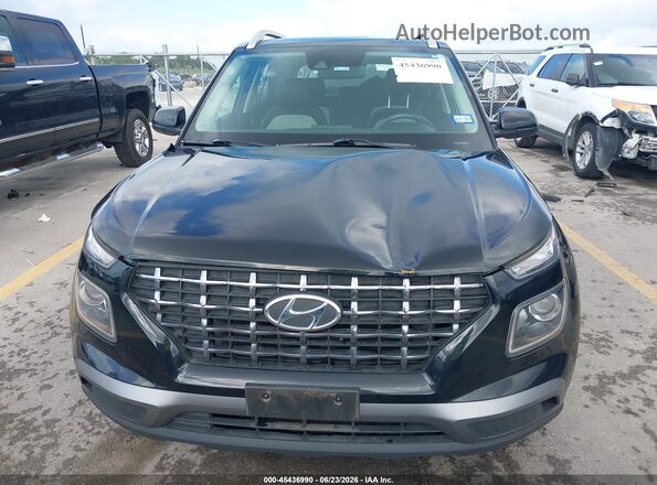 KMHRC8A39MU073271 2021 HYUNDAI VENUE Black Դիմացի տեսք