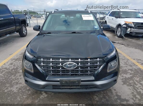 KMHRC8A39MU073271 2021 HYUNDAI VENUE Black Սարքավորումների վահանակի տեսք