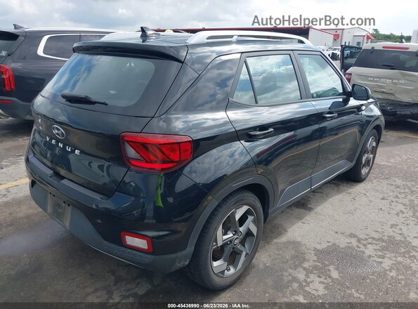 KMHRC8A39MU073271 2021 HYUNDAI VENUE Black Հետևի աջ