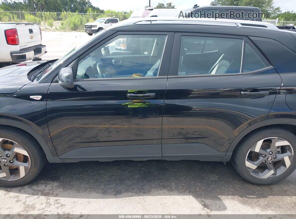 KMHRC8A39MU073271 2021 HYUNDAI VENUE Black Սալոնի 360 աստիճան տեսք