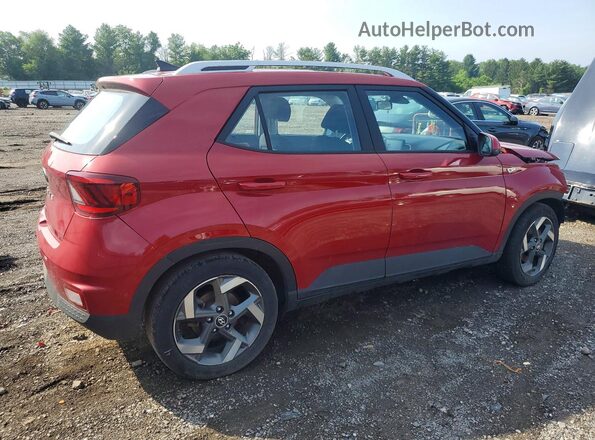 KMHRC8A39NU186946 2022 HYUNDAI VENUE Red Задня права чверть