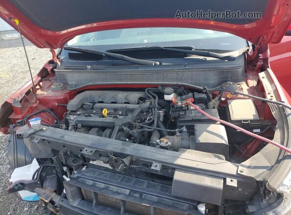 KMHRC8A39NU186946 2022 HYUNDAI VENUE Red Вид задньої частини салону