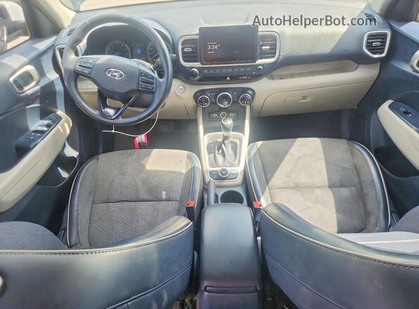 KMHRC8A39NU193461 2022 HYUNDAI VENUE Blue Вид панелі приладів