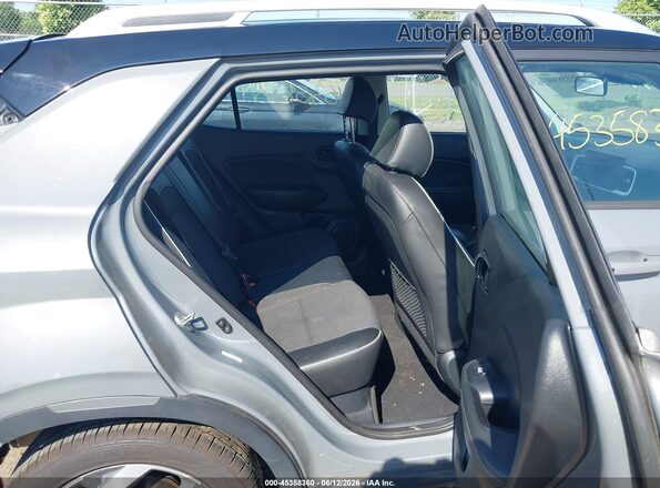 KMHRC8A39NU207892 2022 HYUNDAI VENUE Gray VIN sticker view
