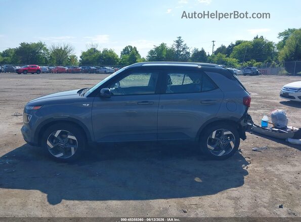 KMHRC8A39NU207892 2022 HYUNDAI VENUE Gray 