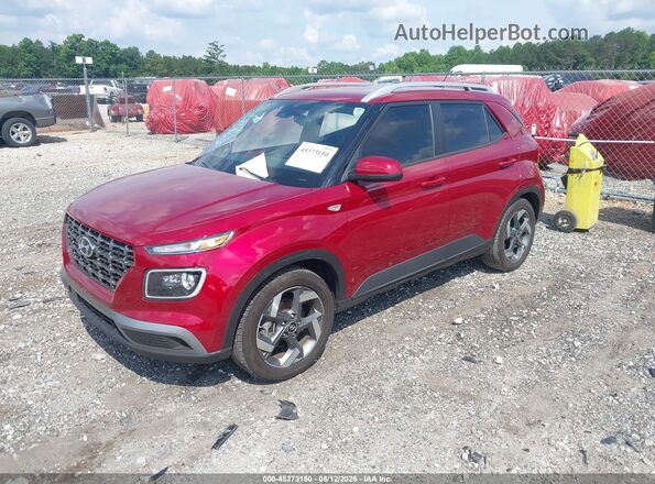 KMHRC8A39RU288124 2024 HYUNDAI VENUE Красный Передняя левая четверть