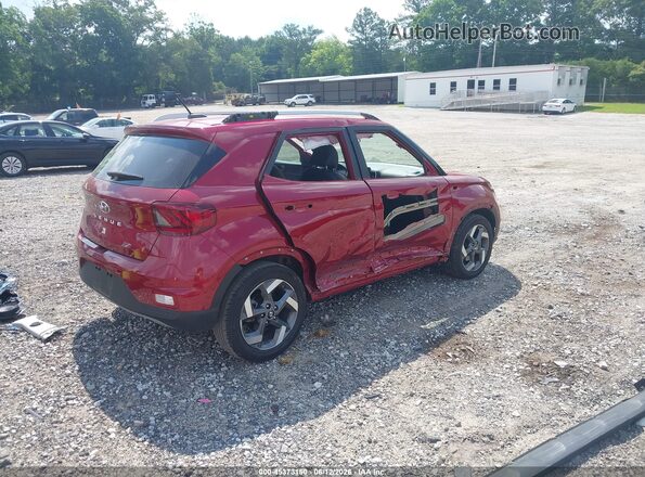 KMHRC8A39RU288124 2024 HYUNDAI VENUE Красный Задняя правая четверть