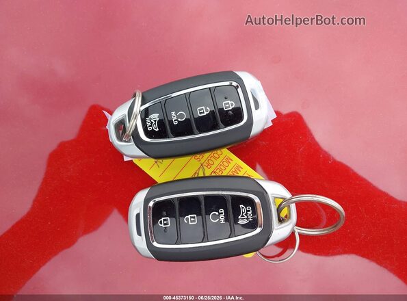 KMHRC8A39RU288124 2024 HYUNDAI VENUE Красный Вид панели приборов