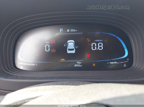 KMHRC8A39RU288124 2024 HYUNDAI VENUE Красный Вид задних сидений