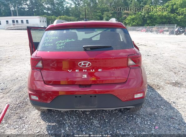 KMHRC8A39RU288124 2024 HYUNDAI VENUE Красный 