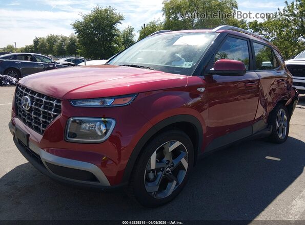 KMHRC8A39SU362941 2025 HYUNDAI VENUE Red Передня ліва чверть