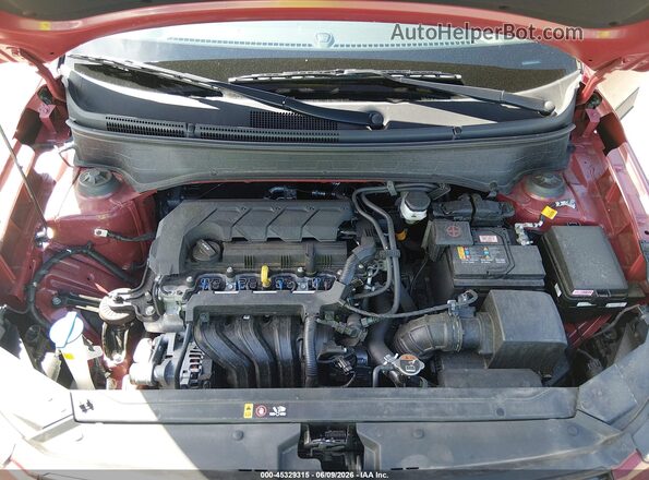 KMHRC8A39SU362941 2025 HYUNDAI VENUE Red Вид ззаду