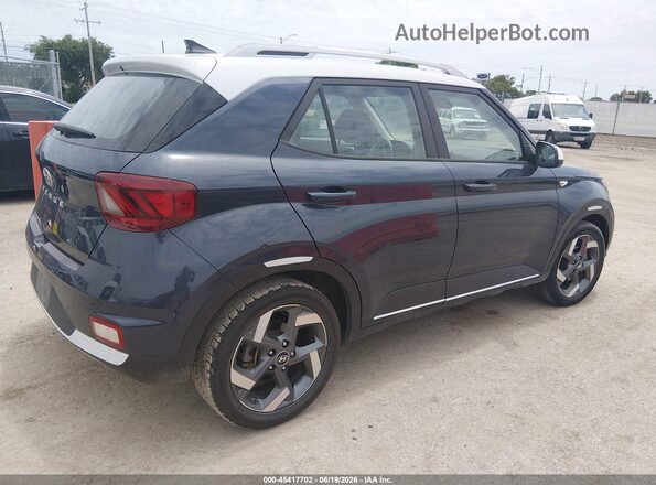 KMHRC8A3XLU021713 2020 HYUNDAI VENUE Blue Հետևի աջ