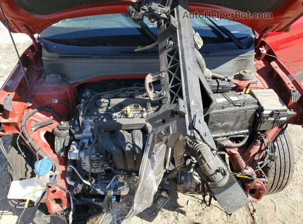 KMHRC8A3XMU114216 2021 HYUNDAI VENUE Красный Вид подкапотного пространства