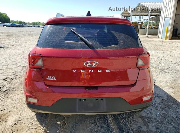 KMHRC8A3XMU114216 2021 HYUNDAI VENUE Красный Вид сзади