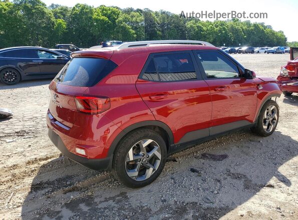 KMHRC8A3XMU114216 2021 HYUNDAI VENUE Красный Задняя правая четверть