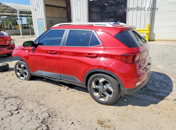KMHRC8A3XMU114216 2021 HYUNDAI VENUE Красный Задняя левая четверть
