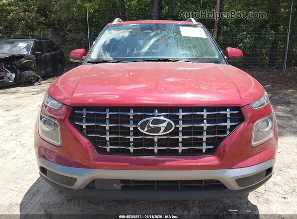 KMHRC8A3XPU220167 2023 HYUNDAI VENUE Red ხელსაწყოთა პანელის ხედი