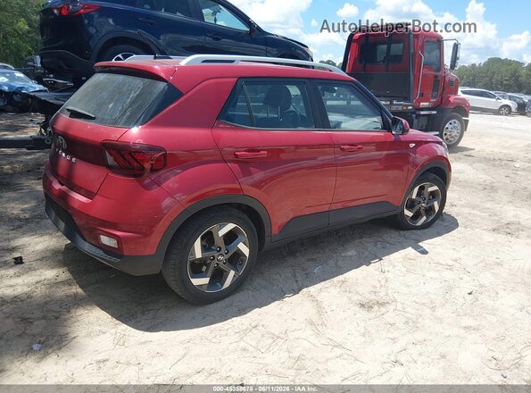 KMHRC8A3XPU220167 2023 HYUNDAI VENUE Red უკანა მარჯვენა