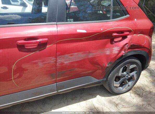 KMHRC8A3XPU220167 2023 HYUNDAI VENUE Red წინა ხედი