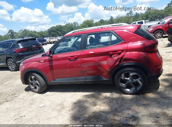 KMHRC8A3XPU220167 2023 HYUNDAI VENUE Red სალონის 360-გრადუსიანი ხედი