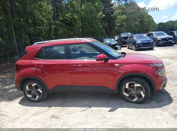 KMHRC8A3XPU220167 2023 HYUNDAI VENUE Red უკანა სალონის ხედი