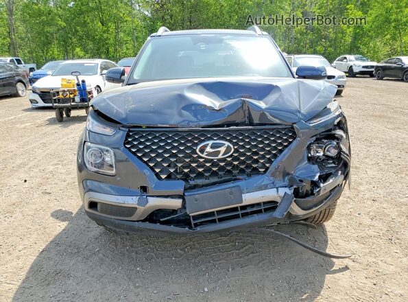 KMHRC8A3XPU232089 2023 HYUNDAI VENUE Charcoal Front view
