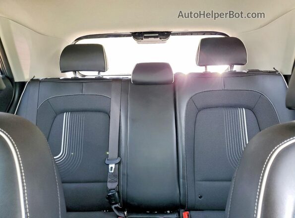 KMHRC8A3XPU232089 2023 HYUNDAI VENUE Charcoal Rear seats view