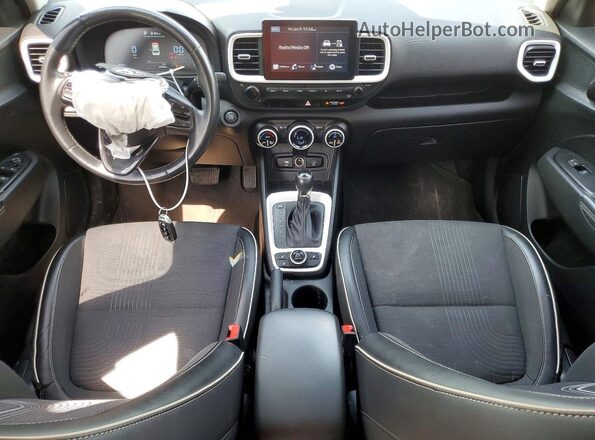 KMHRC8A3XPU232089 2023 HYUNDAI VENUE Charcoal Dashboard view