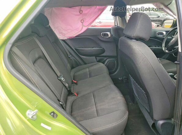 KMHRC8A3XPU241486 2023 HYUNDAI VENUE Green Widok wnętrza z tyłu