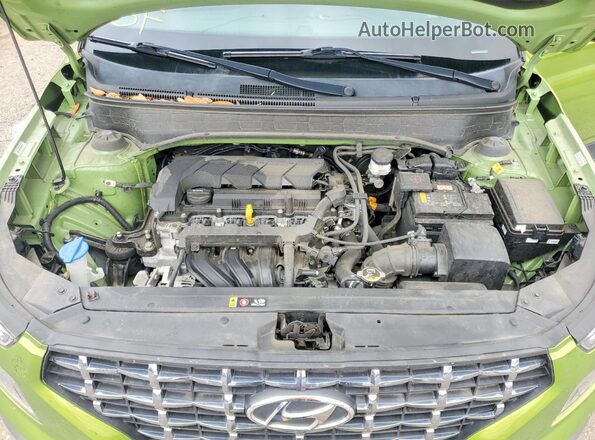 KMHRC8A3XPU241486 2023 HYUNDAI VENUE Green Widok komory silnika