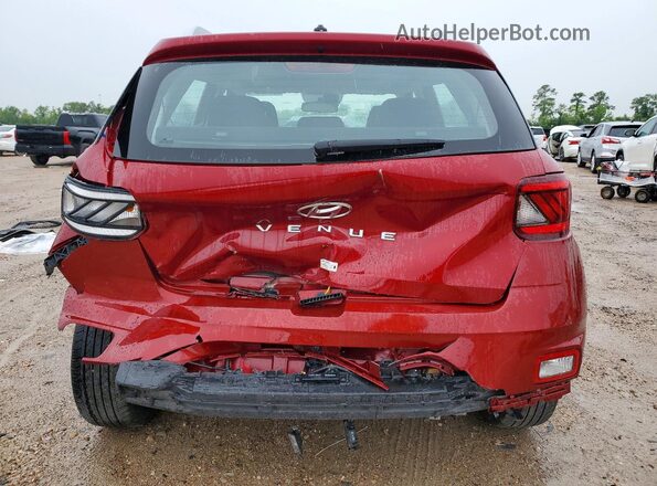 KMHRC8A3XRU332096 2024 HYUNDAI VENUE Бордовый Вид сзади