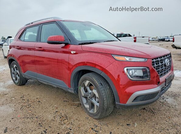 KMHRC8A3XRU332096 2024 HYUNDAI VENUE Бордовый Передняя правая четверть