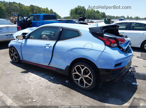 KMHT36AH1KU001032 2019 HYUNDAI VELOSTER Blue Tył lewy