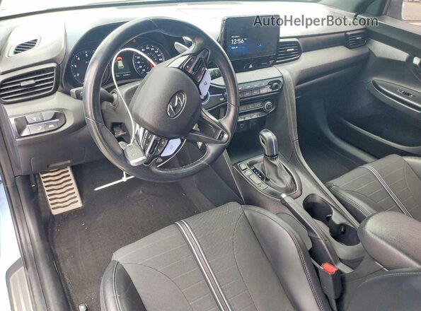 KMHT36AH1MU009523 2021 HYUNDAI VELOSTER Blue Առջևի վահանակի տեսք