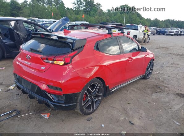 KMHT36AH1NU013931 2022 HYUNDAI VELOSTER N Red Rear right