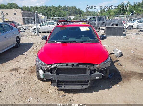 KMHT36AH1NU013931 2022 HYUNDAI VELOSTER N Red Dashboard view