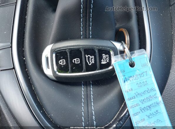 KMHT36AH1NU015534 2022 HYUNDAI VELOSTER N Light Blue წინა პანელის ხედი