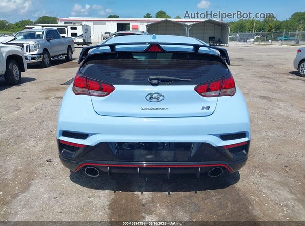 KMHT36AH1NU015534 2022 HYUNDAI VELOSTER N Light Blue 