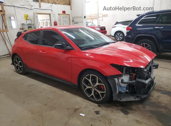 KMHT36AH3KU002361 2019 HYUNDAI VELOSTER Red Առջևի աջ