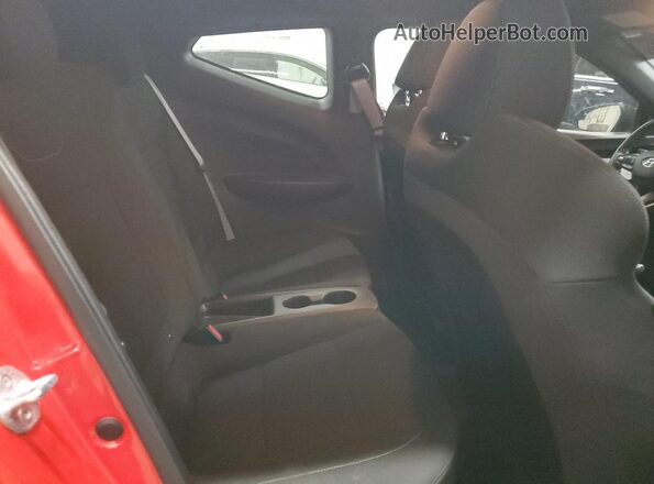 KMHT36AH3KU002361 2019 HYUNDAI VELOSTER Red Հետևի նստատեղերի տեսք