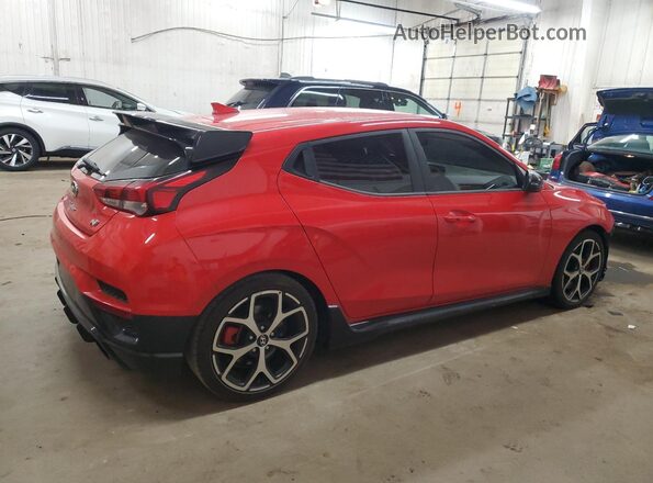 KMHT36AH3KU002361 2019 HYUNDAI VELOSTER Red Հետևի աջ