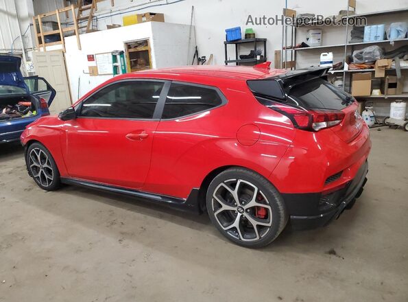 KMHT36AH3KU002361 2019 HYUNDAI VELOSTER Red Հետևի ձախ