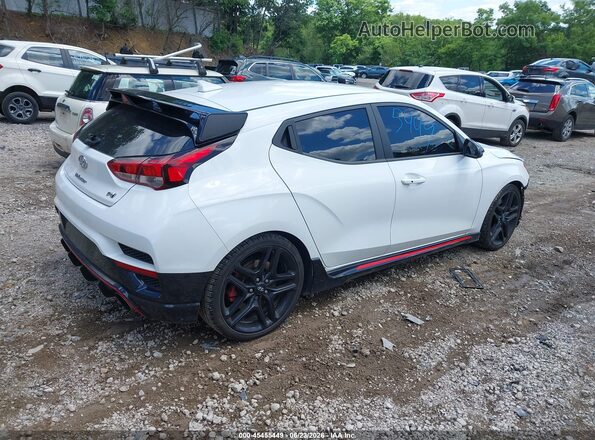 KMHT36AH4NU013776 2022 HYUNDAI VELOSTER N White უკანა მარჯვენა