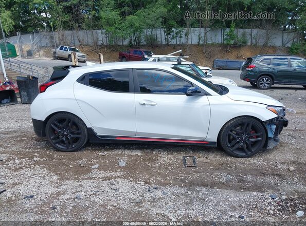 KMHT36AH4NU013776 2022 HYUNDAI VELOSTER N White უკანა სალონის ხედი