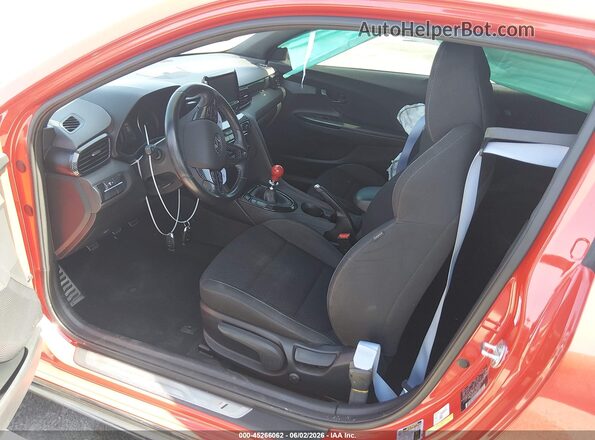 KMHT36AH6LU007457 2020 HYUNDAI VELOSTER N Red Vista interior delantera