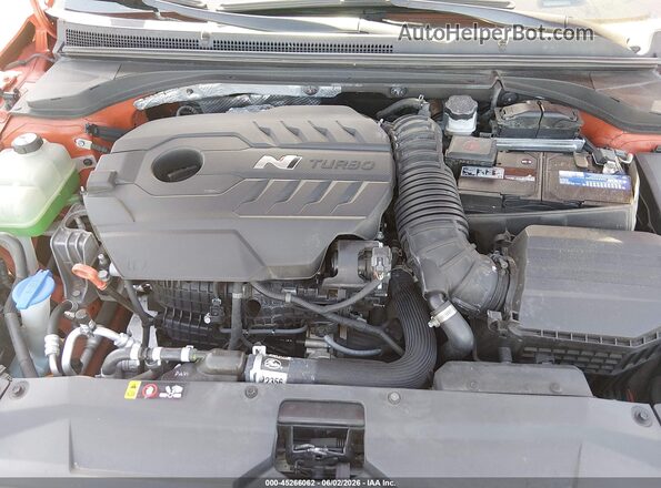 KMHT36AH6LU007457 2020 HYUNDAI VELOSTER N Red Vista trasera