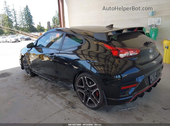 KMHT36AH7LU004034 2020 HYUNDAI VELOSTER N Black Trasero izquierdo