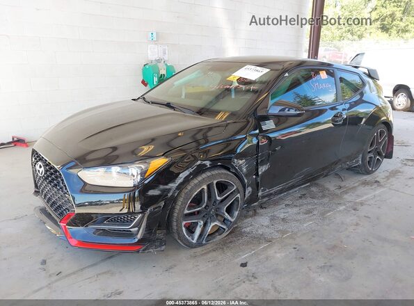 KMHT36AH7LU004034 2020 HYUNDAI VELOSTER N Black Vista tres cuartos delantera izquierda