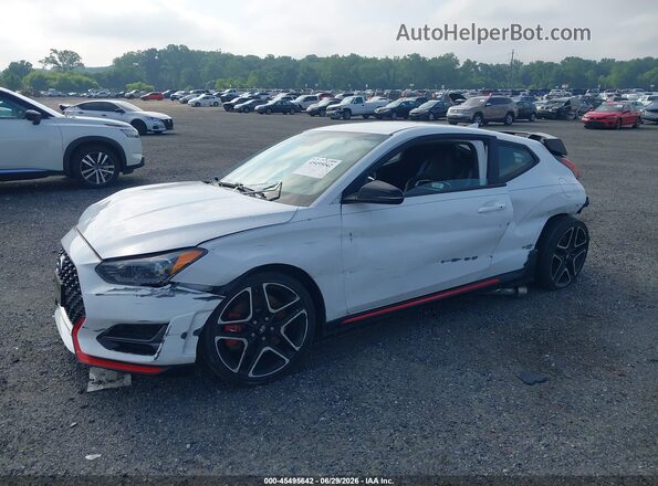 KMHT36AH8MU010443 2021 HYUNDAI VELOSTER N White Przód lewy